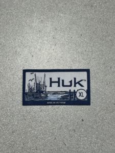 免费样品提供无最小起订量定制回收品牌标志编织补丁激光切割不干胶编织徽章 - Product Image 5