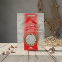 Sachets PET à fermeture éclair trois côtés (sachets stérilisables) avec impression de logo personnalisée, emballage alimentaire durable pour sucre, chewing-gum, croustilles de pommes de terre