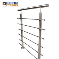 Conception de balustrade d'acier inoxydable pour la conception d'escaliers