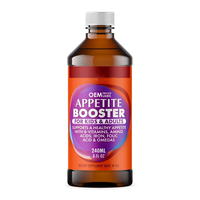 Sirop Gain de Poids Stimulant OEM Marque Privée, Boosteur d'Appétit, Multivitamines, Acide Folique, Complément pour Prise de Poids