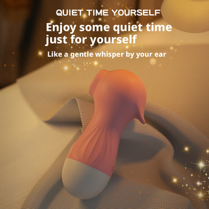 เครื่องสั่นขนาดเล็ก 10 โหมดดูดและสั่น กันน้ำ กระตุ้นคลิตอริส หัวนม จุดจี ของเล่นผู้ใหญ่สำหรับผู้หญิงและคู่รัก - Product Image 5