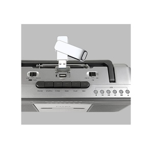 Reproductor Portátil de Casetes y Radio FM Clásico y Popular para el Hogar, Reproductor Portátil de MP3, Radio AM/FM, Grabadora de Casetes con USB - Product Image 1