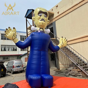Personaje Inflable de Anciano Zombie de Alta Calidad Personalizado para Decoración de Festivales de Cine, Inflable Publicitario de Científico - Product Image 6