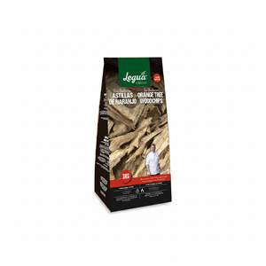 Virutas de Madera de Naranjo Español LEGUA (Astillas) Bolsa de 3 kg para Cocinar y Ahumar Barbacoa Rápido y Limpio - Product Image 2