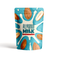 Sachet d'emballage en papier kraft plastifié recyclé Eco PE EVOH CPP 50g 100g 125g 250g 500g 1kg pour céréales, viande séchée, biscuits