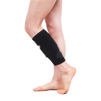 Attelle de compression en néoprène Star pour mollet, triple sangle, protège-tibias, soutien de la jambe pour soulager la douleur et réduire l'enflure