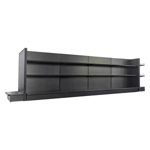 High Quality Price Lozier Supermarket Gondola Metal Rack Metal Hole Shelf Mobile Sshelving <strong>French</strong> <strong>Shelves</strong> - Product Image 3