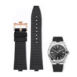 Jettda Premium 7mm correa de <span class=keywords><strong>reloj</strong></span> FKM correa de goma para 4500V 5500V 7900V <span class=keywords><strong>Vacheron</strong></span> <span class=keywords><strong>Constantin</strong></span> Overseas - Product Image 6
