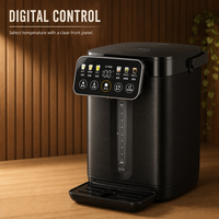 Nouvel Arrivage – Bouilloire Électrique Sans Fil 5L en Acier Inoxydable à Contrôle Numérique 1600W – Isolation Thermique pour Maison et Hôtel