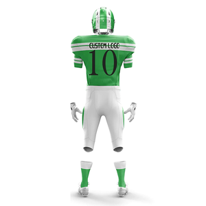 Uniforme de football américain personnalisé pour les équipes scolaires, maillot de jeu respirant, fourniture directe, logo, nom, numéro, couleur, design OEM - Product Image 5