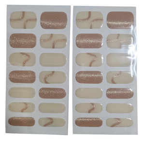 Pegatinas para Uñas con Diseño de Lazo Rosa, Gel UV de Uretano, Autoadhesivas, Estilo Francés, Empaquetado a Granel, Logotipo Personalizado, OEM, ODM - Product Image 2