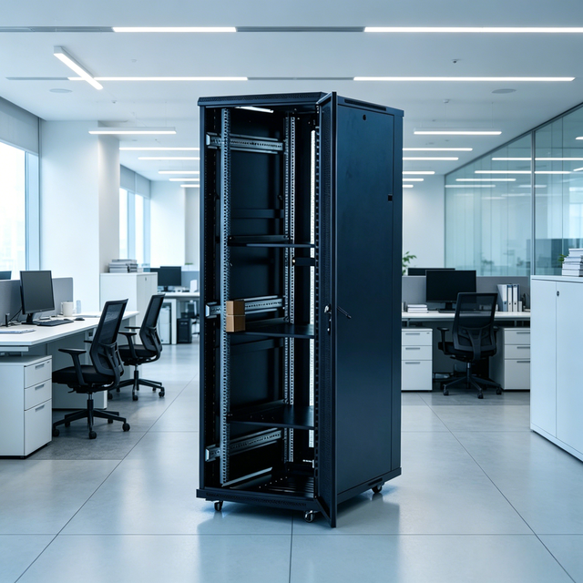 42U Metal Server Network Cabinet 19inch Floor Standing Data Center Telecom Server Rack