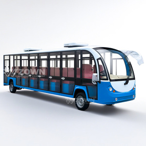Custom Enclosed Electric Shuttle Bus <b>Air</b>‑Conditioned Tourist <b>Mini</b> Bus with Doors for Hotel Park Campus Use - Product Image 3