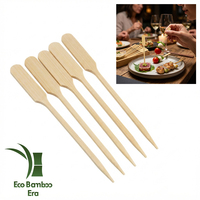 Piques à apéritif écologiques en bambou jetables pour la restauration et les fêtes