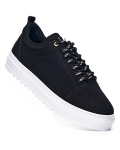 OEM ODM Chaussures de sport respirantes en cuir véritable pour hommes, chaussures de marche confortables à plateforme pour l'été et l'automne, semelle EVA légère - Product Image 4