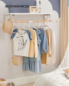 <span class=keywords><strong>SONGMICS</strong></span> – cintres modernes antidérapants pour enfants, 50 pièces, cintres courts en velours pour vêtements d'enfants - Product Image 2
