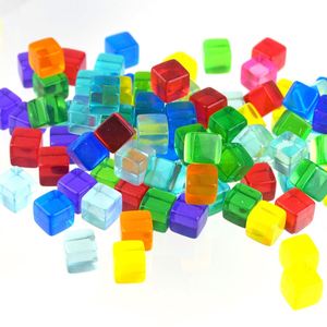 Cubos de Plástico para Contar, Pequeños Dados Acrílicos para Contar Historias, Juego de Bloques para Juegos Educativos y Recuerdos de Fiesta - Product Image 2