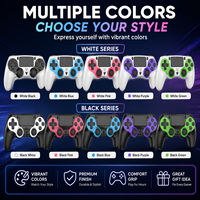 Manette de jeu sans fil YZC-036 BT pour PS5, avec batterie 1000 mAh, joystick P5, audio, double vibration moteur et capteur de mouvement 6 axes