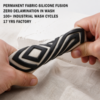 Écussons personnalisés en PVC 2D écologiques à coudre pour uniformes, vestes de travail et vêtements, prêts à repasser, fabricant OEM