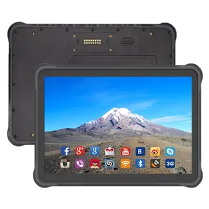 Промышленный Прочный Android Tablet PC1000nit 8 + 128 с опцией gps NFC автомобильный держатель RFID считыватель IP67 водонепроницаемый