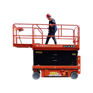 Precio de plataforma de elevación de tijera de andamio eléctrico hidráulico autopropulsado ampliamente utilizado certificado <span class=keywords><strong>CE</strong></span> - Product Image 1