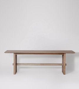 Table à manger en bois de manguier massif faite à la main de luxe 200 cm Style moderne Ferme Villa Utilisation personnalisée pour hôtel - Product Image 2