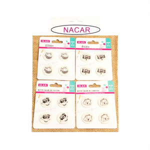 Ilan Bottone Decorativo in Madreperla 25mm Nacar Craft 4 Pezzi - Product Image 1