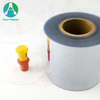 Rouleau de feuille de PVC rigide transparent pour thermoformage sous vide, emballage sous blister, conforme REACH, 0,25 mm-3 mm, sur mesure