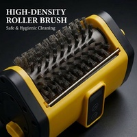 Brosse de nettoyage électrique portable sans fil pour barbecue, grattoir pour gril à gaz ou charbon de bois, camping et extérieur