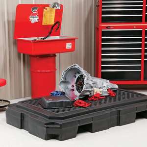 ที่บรรจุของเหลว036226012862โพลีกันหกสำหรับงานหนัก PAK604-BK-WOD หมูแบบใหม่ - Product Image 2