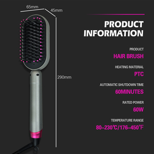 DSP outils de coiffure PTC chaleur <span class=keywords><strong>cheveux</strong></span> lisseur peigne <span class=keywords><strong>brosse</strong></span> Portable barbe chauffage électrique <span class=keywords><strong>cheveux</strong></span> lisseur <span class=keywords><strong>brosse</strong></span> - Product Image 5