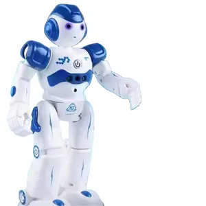 Frühe Bildung für Kinder Intelligenter Fernbedienung roboter Kunststoff Unisex 3,7 V Lithium batterie ABS Licht & Musik Kinder roboter Spielzeug