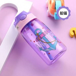 Botella de Agua de Plástico con Asa, Libre de BPA, Personalizable con Diseño - Product Image 3