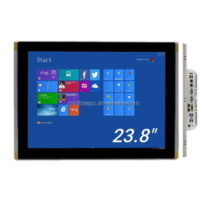 Computadora Industrial de Panel sin Ventilador de 23.8 Pulgadas, <span class=keywords><strong>I5</strong></span> <span class=keywords><strong>1135G7</strong></span> <span class=keywords><strong>I7</strong></span> 1165G7 <span class=keywords><strong>10510U</strong></span>, Pantalla Táctil Integrada Resistente al Agua, PC Todo en Uno, Win11 Pro - Product Image 1