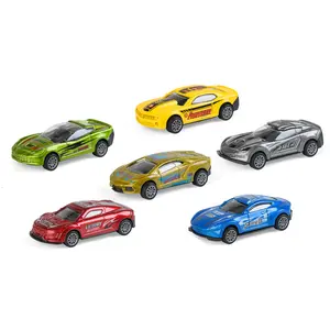 压铸模型车玩具儿童卡通玩具车促销OEM DOM合金跑车