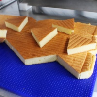Máquina Cortadora de Pasteles Ultrasónica de Nuevo Diseño, Corte Preciso en Triángulo Recto, Isósceles y Círculo de Diamante