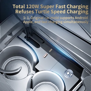Station de charge rapide filaire pour voiture, mise à niveau de la modification automobile 2024-2025, adaptée aux Mercedes-Benz Classe E - Product Image 5