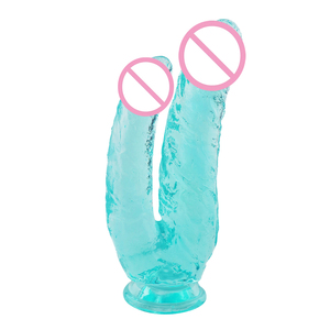Juguetes Sexuales para Adultos, Dildo Realista Suave, Juguetes Sexuales de <span class=keywords><strong>Doble</strong></span> Inserción, Pene Falso de <span class=keywords><strong>Doble</strong></span> Cabeza - Product Image 3