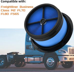 Filtre à air pour moteur de camion lourd P607955 42809 CA4700 AF26154 Convient aux camions Freightliner, Western Star, Thomas Built - Product Image 5