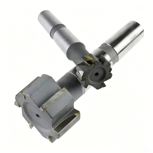 Fresa de ranurado en T indexable de alta resistencia para procesamiento de fundición de hierro, fresas de carburo de grado YG <span class=keywords><strong>YT</strong></span> YW para CNC - Product Image 1