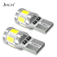 Bombilla LED JiaChi Super Brillante T10 W5W, Sin Errores Canbus, para Accesorios de Motocicleta y Automóvil, Luz de Posición, Luz de Maletero, Luz Baja 501, 6000K
