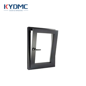 Nhôm dân cư Ba cửa sổ nghiêng xoay cửa sổ cho nhà Swing mở phong cách màn hình thép không gỉ cho phòng tắm - Product Image 1