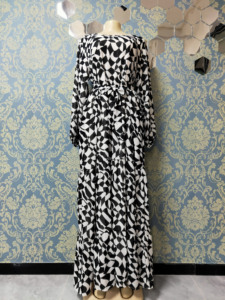 Abaya personnalisée robe musulmane pour femmes robe longue de prière vêtements islamiques robe musulmane pour femmes - Product Image 2