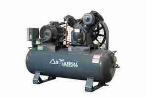 Compresor de Aire Industrial de Alta Resistencia con Tanque Receptor de Aire, Compresor de Pistón de Dos Cilindros para Uso en Talleres y Fábricas - Product Image 3