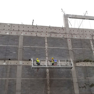 Cesta de grúa eléctrica, plataforma de trabajo suspendida, herramientas de instalación de ventana de andamio - Product Image 4