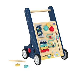 Jouet de marcheur en bois bébé Puzzle jouet combinaison marcheur jouet éducatif pour enfants - Product Image 2