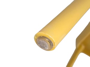 Sedia da Pranzo in Plastica Giallo <span class=keywords><strong>Senape</strong></span>, Seduta Ergonomica Monoblocco, Design per <span class=keywords><strong>Cucina</strong></span>, Caffè, Ristorante e Spazi Esterni - Product Image 6