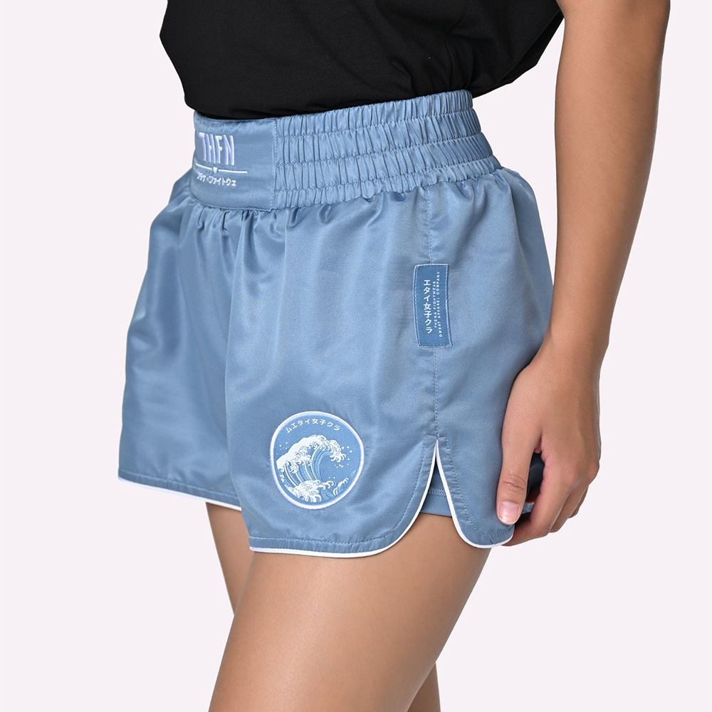 Power Punch Gladiator Style Reinforced Side Panel Boxing Fight Shorts