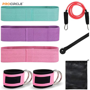WA-F2040 Tốt Nhất Bán Tập Thể Dục Tập Thể Dục Hip Vòng Tròn Kháng Ban Nhạc Và Cử Tạ D-Vòng Mắt Cá Chân Dây Đeo Mở Rộng Ban Nhạc Đàn Hồi - Product Image 3