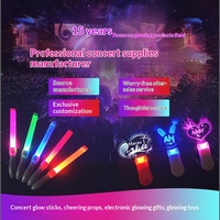 Bâtons lumineux LED clignotants à 3 modes avec piles, écologiques, en gros, pour mariages, concerts, anniversaires, remises de diplômes, Nouvel An et fêtes